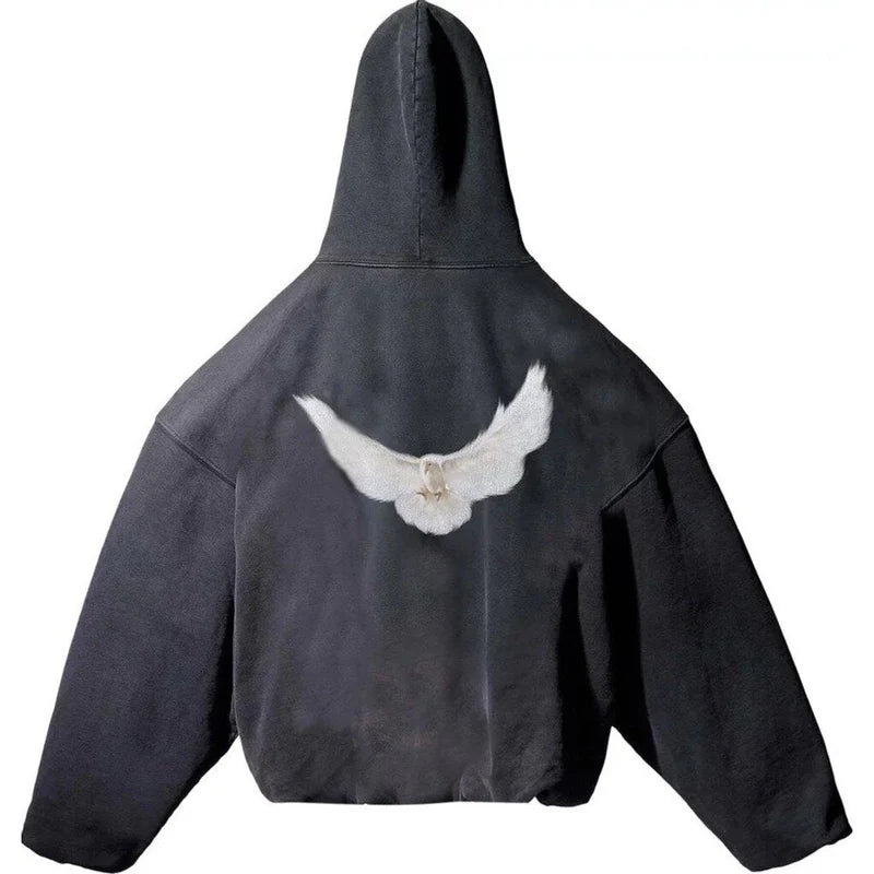 Yeezy Gap Engineered by Balenciaga Dove Hoodie 'Washed Black'