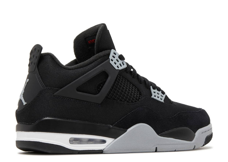 Jordan 4 Retro Black Canvas
