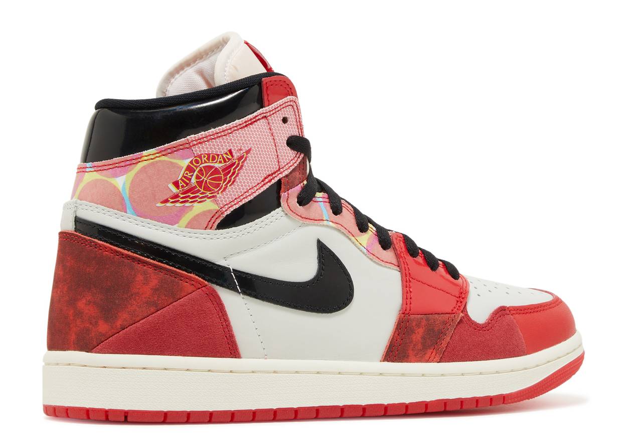 Jordan 1 sale spider man verse