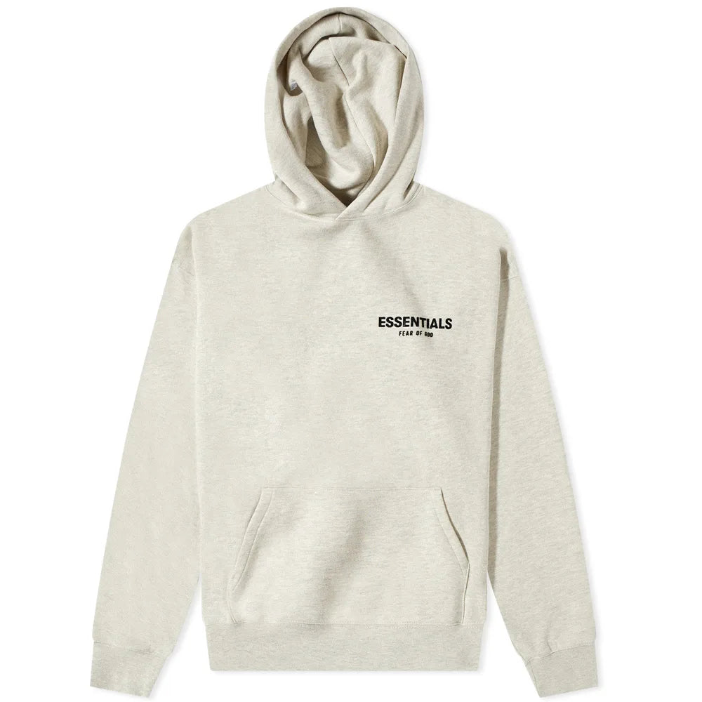 Fear Of God Essentials Pull-Over Hoodie Core 'Light Oatmeal' (SS22)