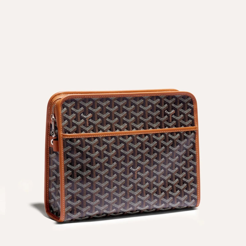 Goyard Jouvence GM Toiletry Bag Black & Tan