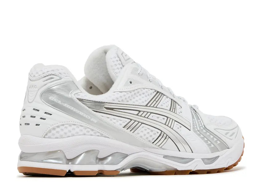 A.P.C. x Gel Kayano 14 'White Pure Silver'