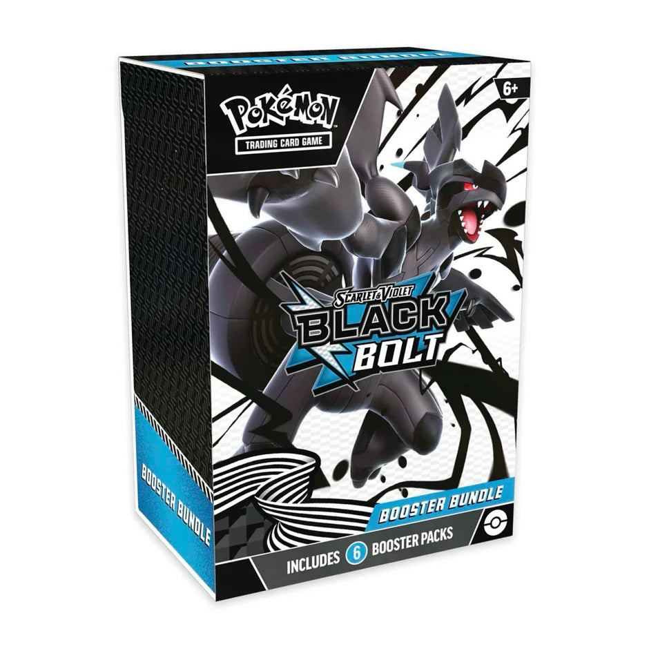 Pokemon TCG Scarlet & Violet - Black Bolt Booster Bundle (6 Packs)