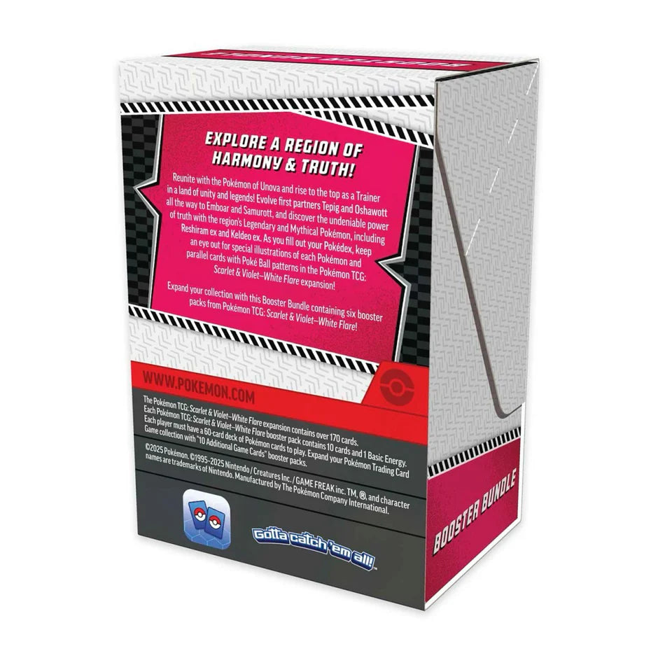 Pokemon TCG Scarlet & Violet - White Flare Booster Bundle (6 Packs)