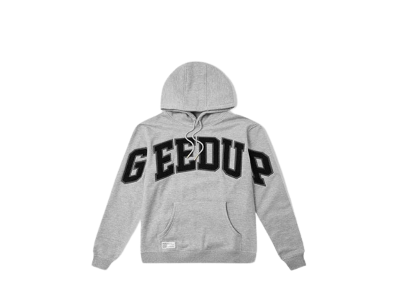 GEEDUP TEAM LOGO HOODIE GREY