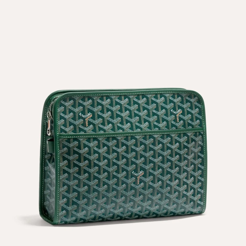 Goyard Jouvence GM Toiletry Bag Green