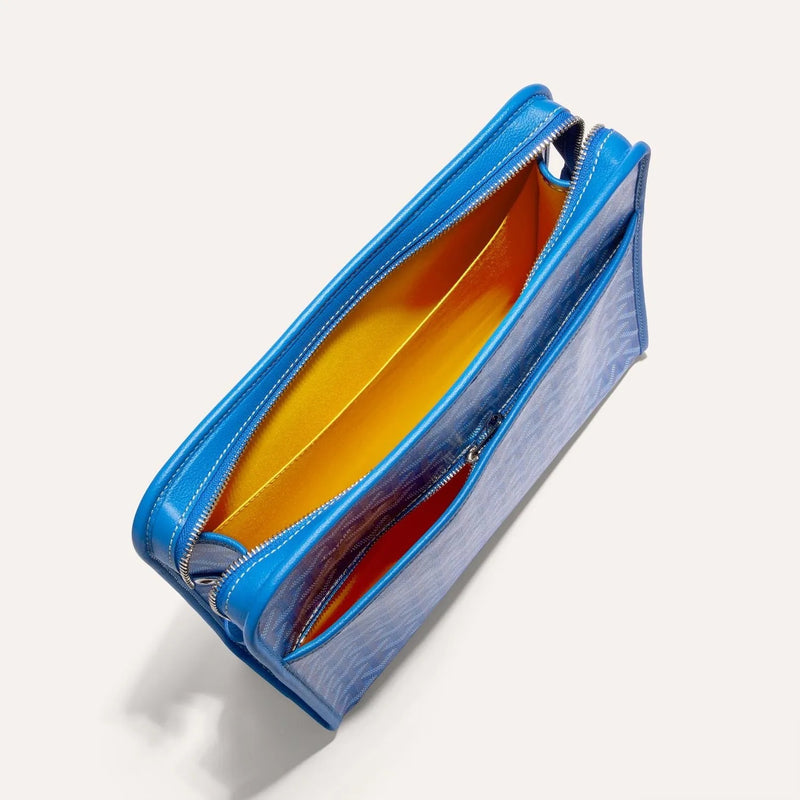 Goyard Jouvence GM Toiletry Bag Sky Blue
