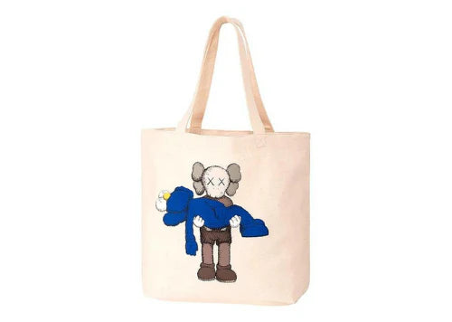 KAWS x Uniqlo Holiday Tote Bag