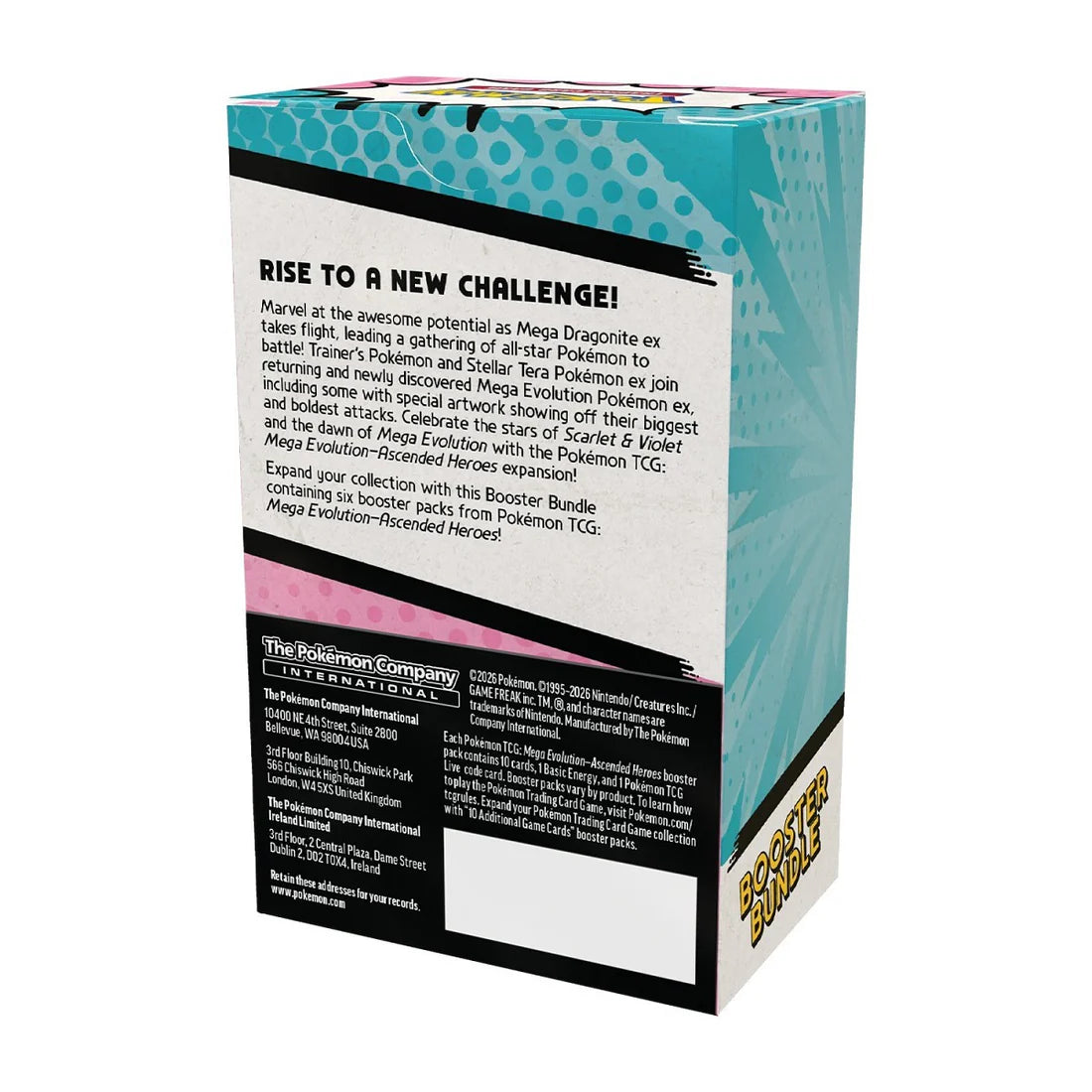 Pokemon TCG: Mega Evolution Ascended Heroes Booster Bundle