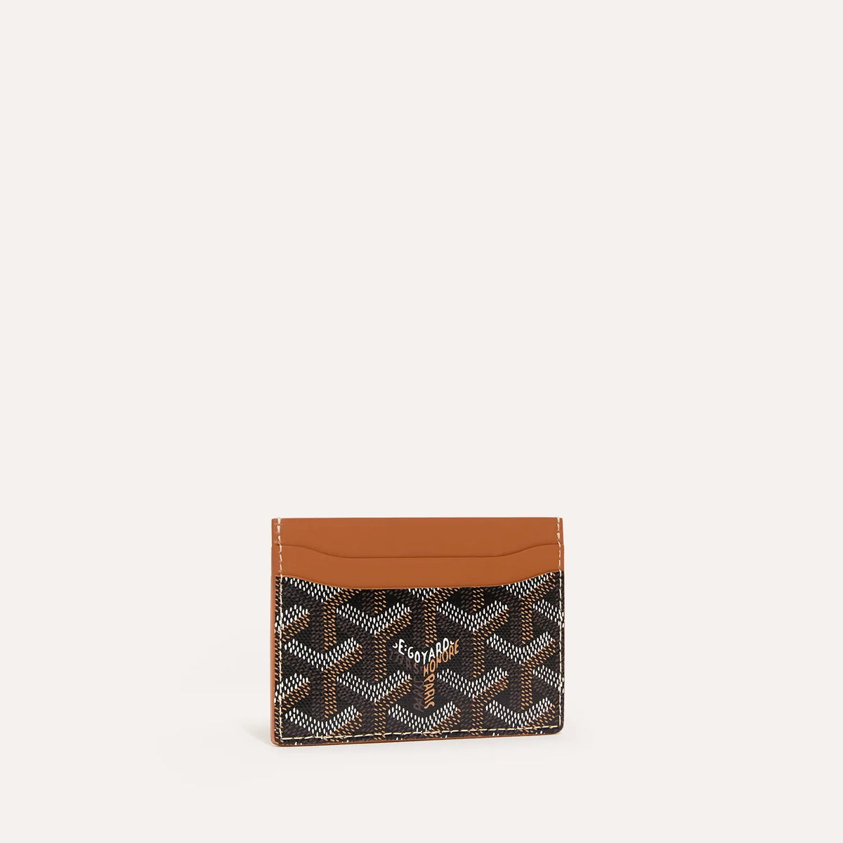 Goyard Saint-Sulpice Card Wallet Black & Tan