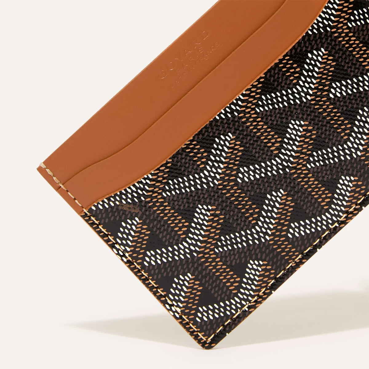 Goyard Saint-Sulpice Card Wallet Black & Tan