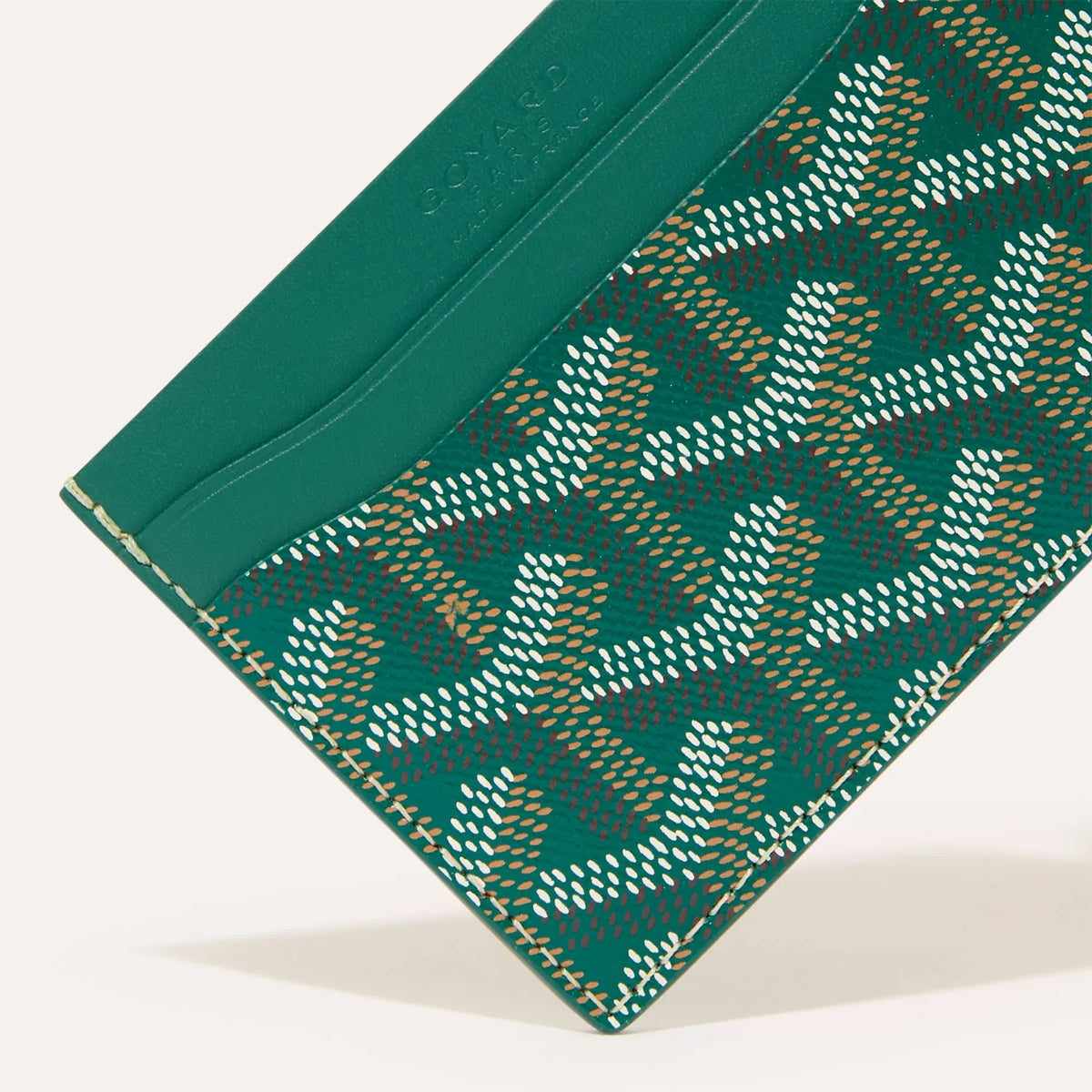Goyard Saint-Sulpice Card Wallet Green