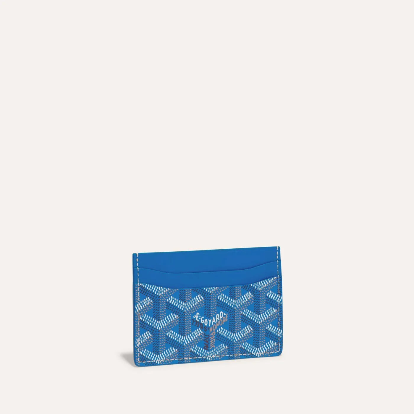 Goyard Saint-Sulpice Card Wallet Sky Blue