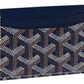 Goyard Saint-Sulpice Card Wallet Navy Blue