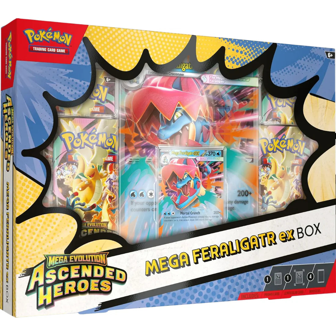 Pokémon TCG Mega Evolution Ascended Heroes Mega Feraligatr ex Box