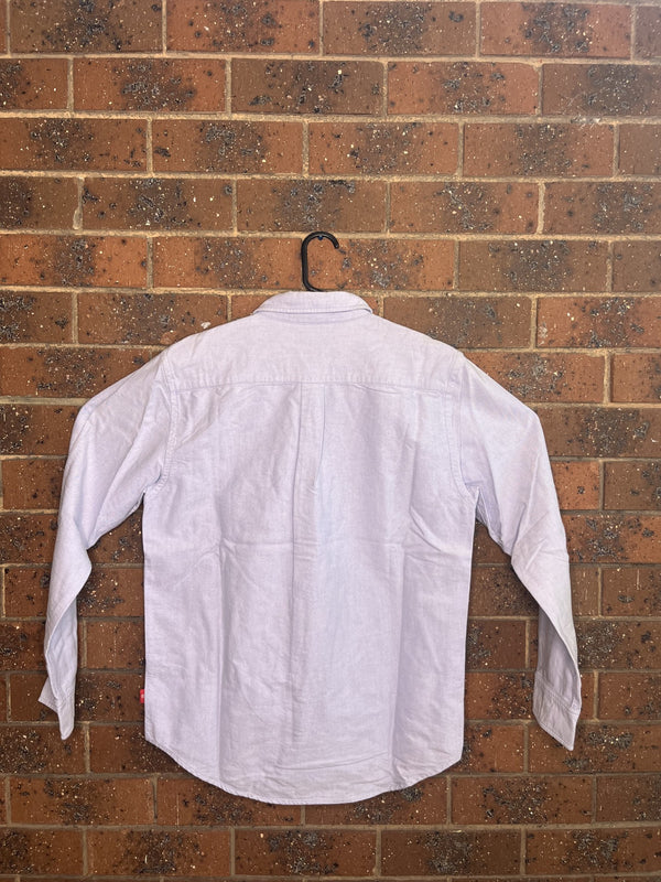 Vintage Y2K Stussy Button Up Long Sleeve Shirt (L)